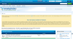 Desktop Screenshot of emetophobia.org